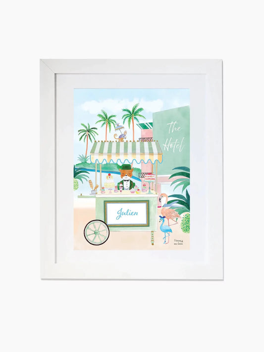 Personalised Beverly Hills Kids Art Print