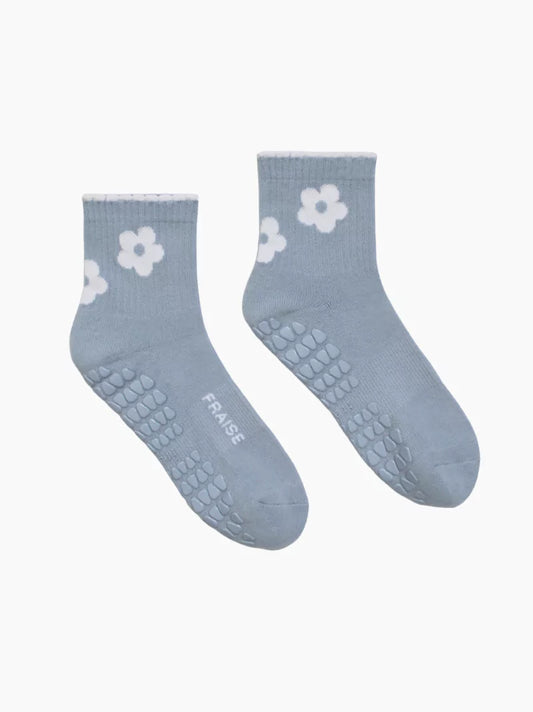 Flora Ankle Pilates Socks
