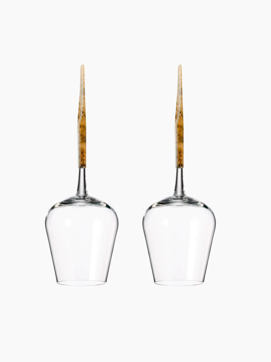 Earth Picnic Wine Glasses Set of 2