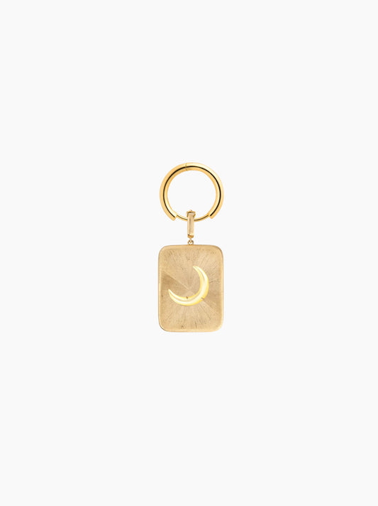 Hilal Gold Rectangle Charm