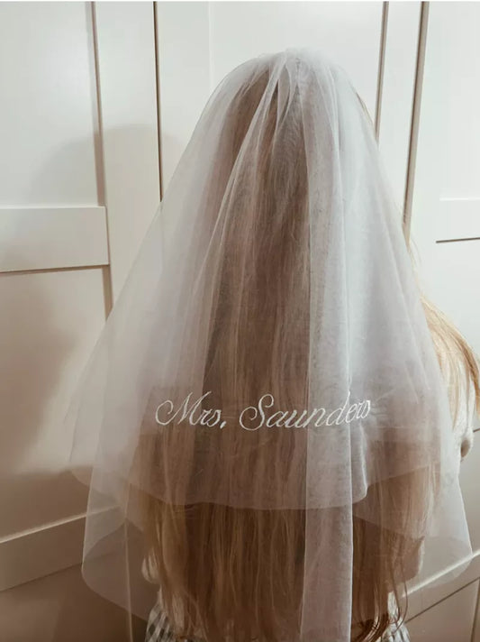 Personalised Mini Veil