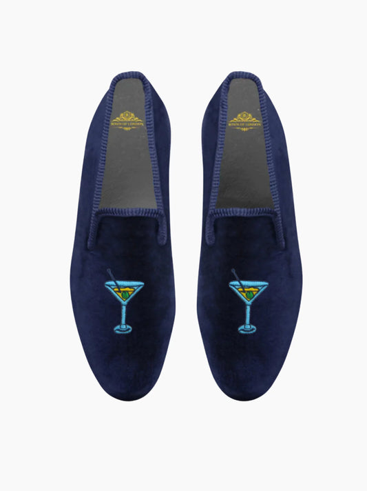 Martini Time Velvet Loafer