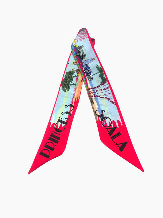 Bespoke Silk Ribbon Scarf