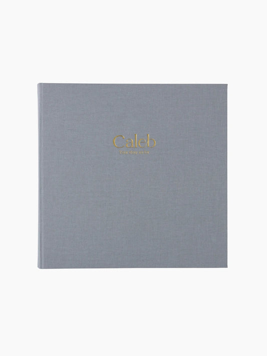 Personalised Linen Photo Album