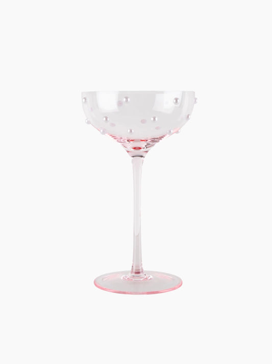 Pink Pearl Cocktail Glass