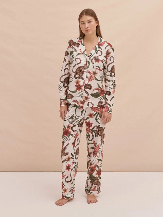 Personalised Soleia Long Pyjama Set