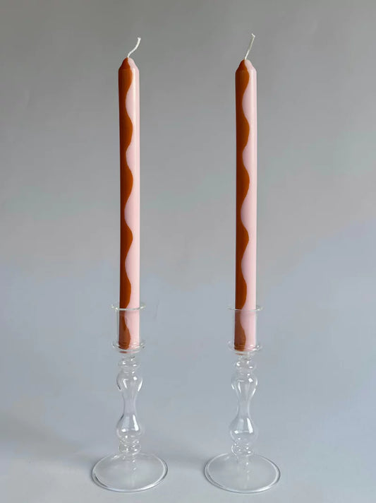 Marmalade Dinner Candles Set of 2