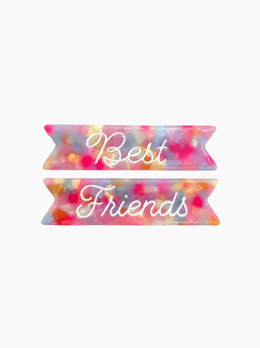 Best Friends Hair Clips Set