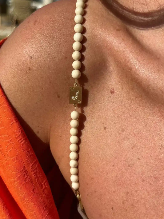 Personalised Diamond Charm Strap Lola One-Piece