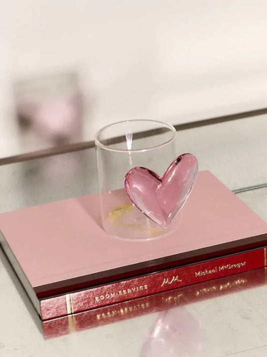 Pink Heart Tumbler