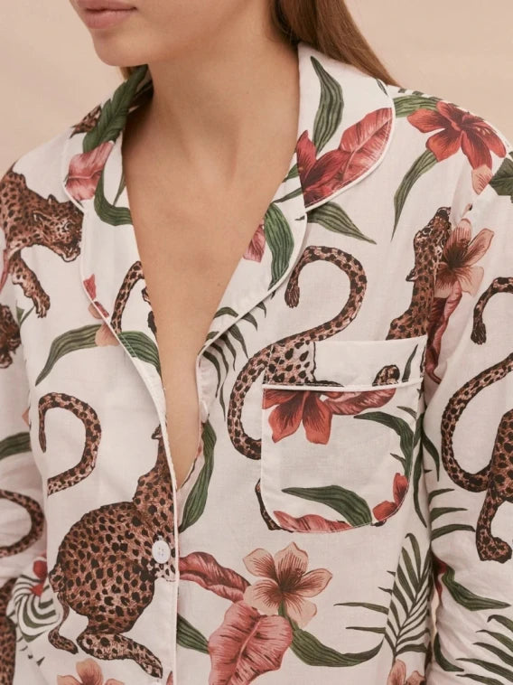 Personalised Soleia Long Pyjama Set