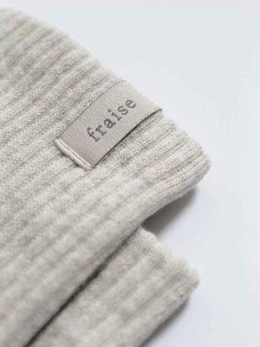 Heather Oat Crew Pilates Socks Set