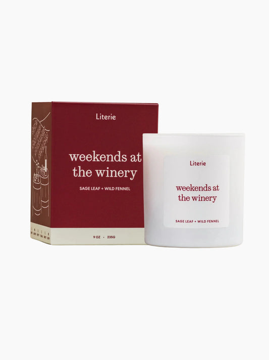 Weekends at the Winery Candle