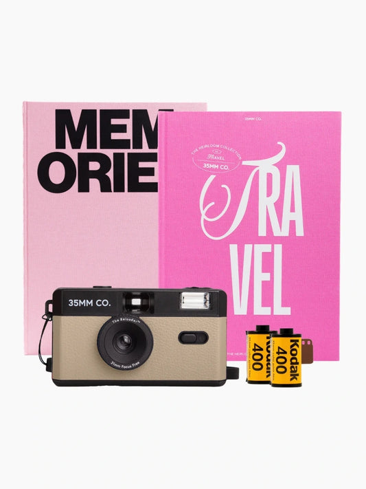 Memories Film Camera Keepsake Gift Box