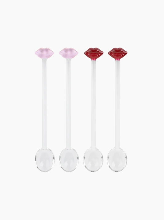 Lip Spoons Set of 4