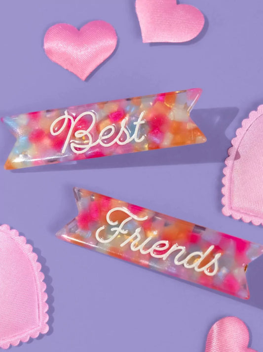 Best Friends Hair Clips Set