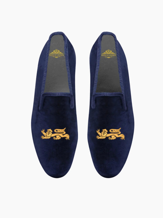 Lionheart Velvet Loafer
