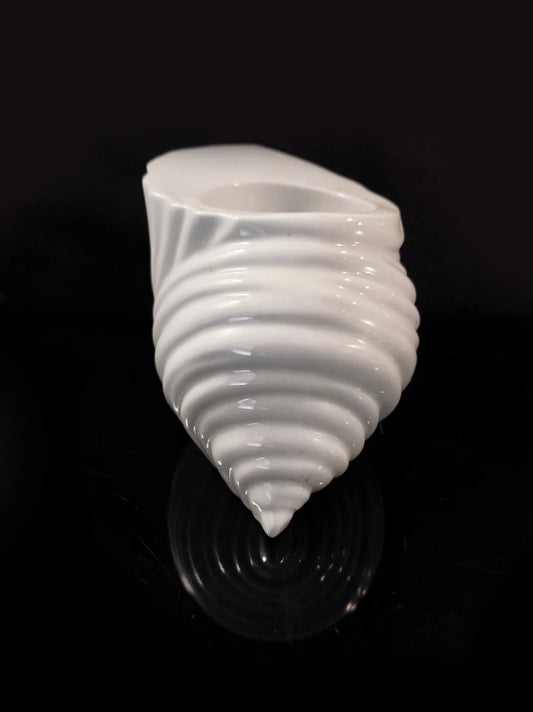 Vintage Shell Ceramic Jar