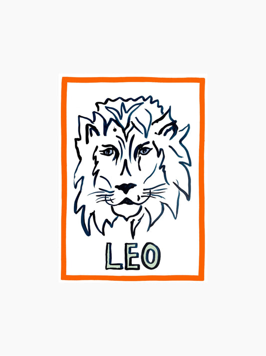 Leo Linen Tea Towel