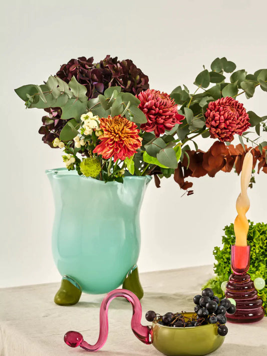 Chubby Mint Chip Pistachio Vase