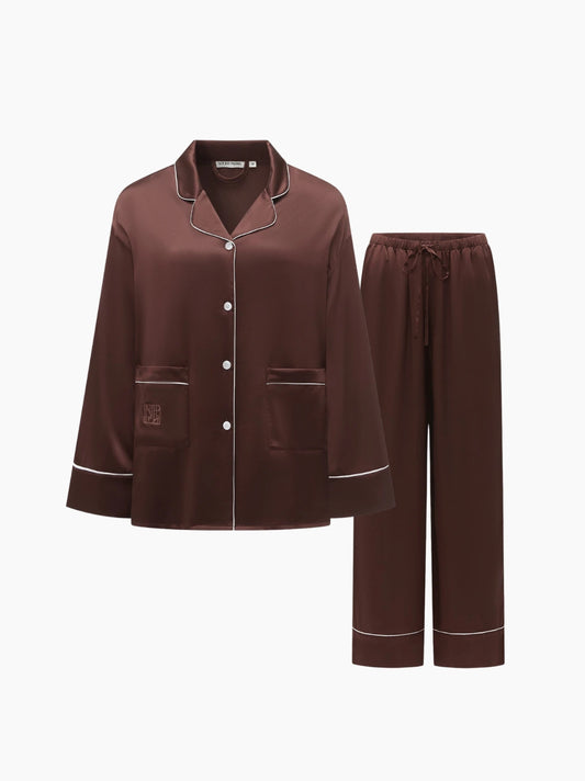 Classic Silk Long Pajama Set