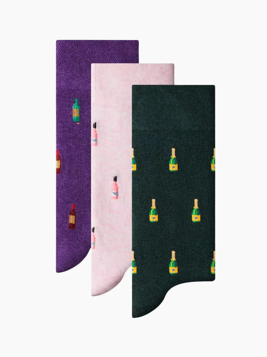 The Sommelier Socks Gift Box