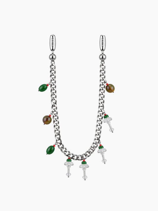 Curb Chain Martini Phone Wristlet