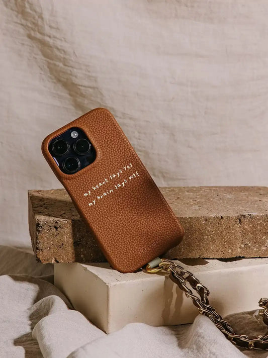 Tan iPhone Case