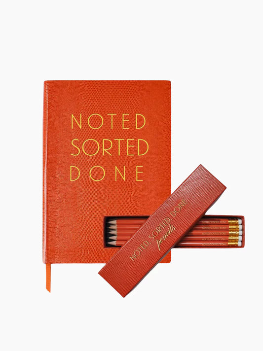 Noted, Sorted, Done Notebook