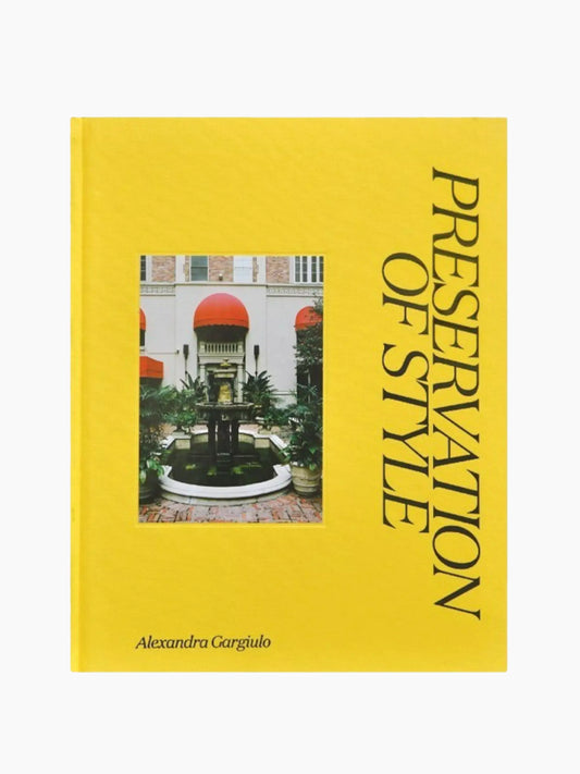 Preservation of Style Coffee Table Book