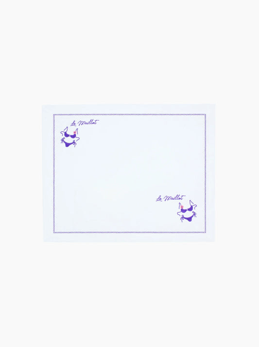 Le Maillot Bikini Linen Placemat