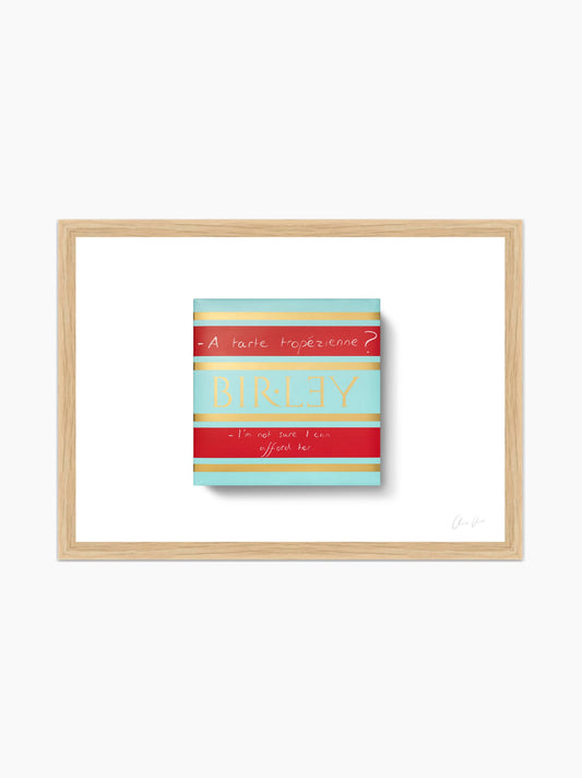Box at Birley Bakery Framed Art Print
