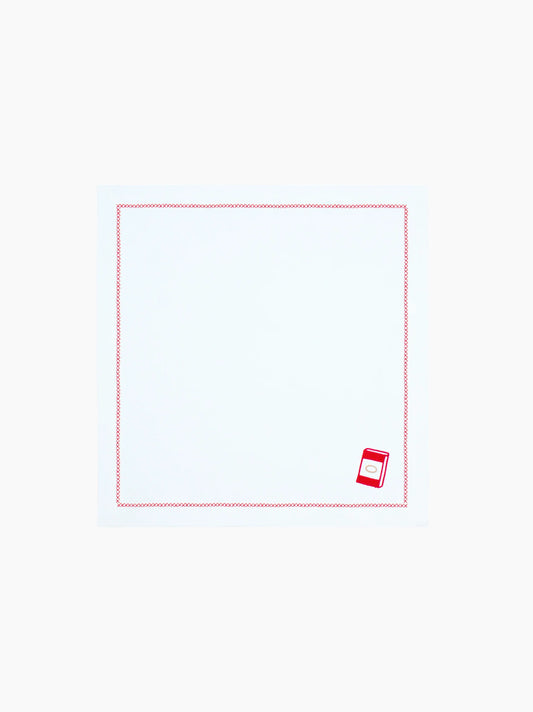Le Livre D'été The Summer Book Linen Napkin