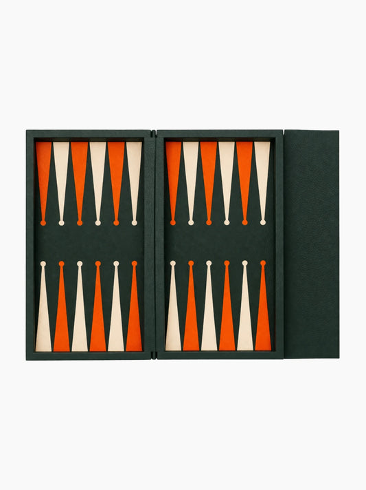 Leather Booklet Backgammon