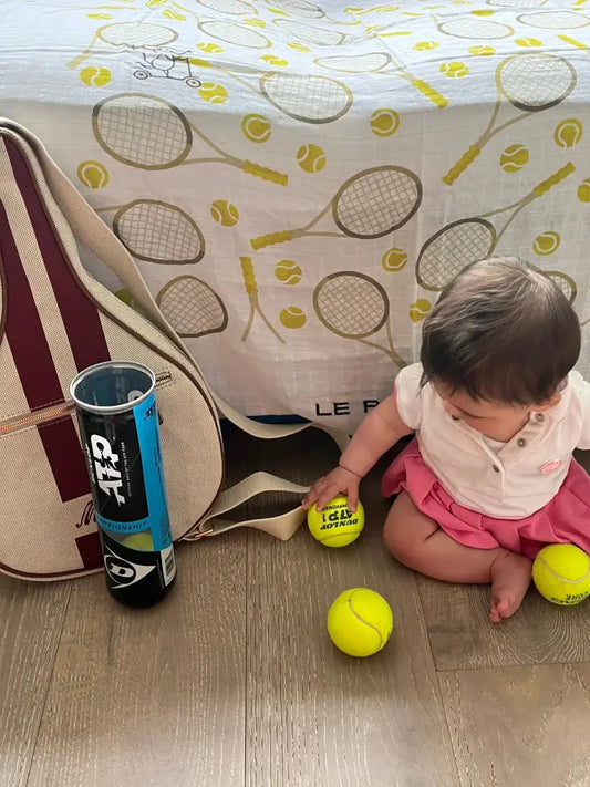 Born To Be A Tennis Player Baby Swaddle