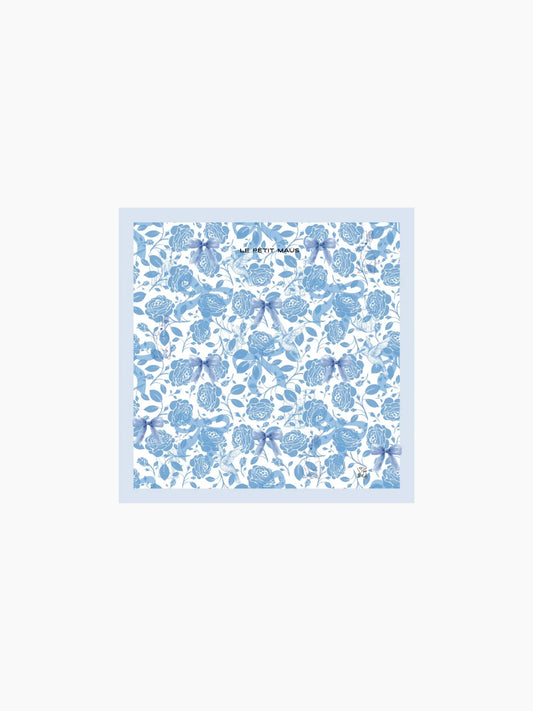 Born To Be Whimsical Blue Baby Swaddle