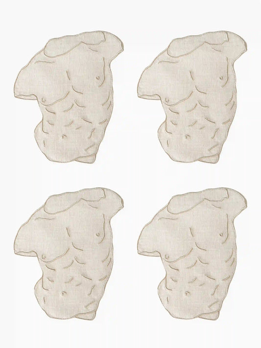 Bust Cocktail Napkins Set