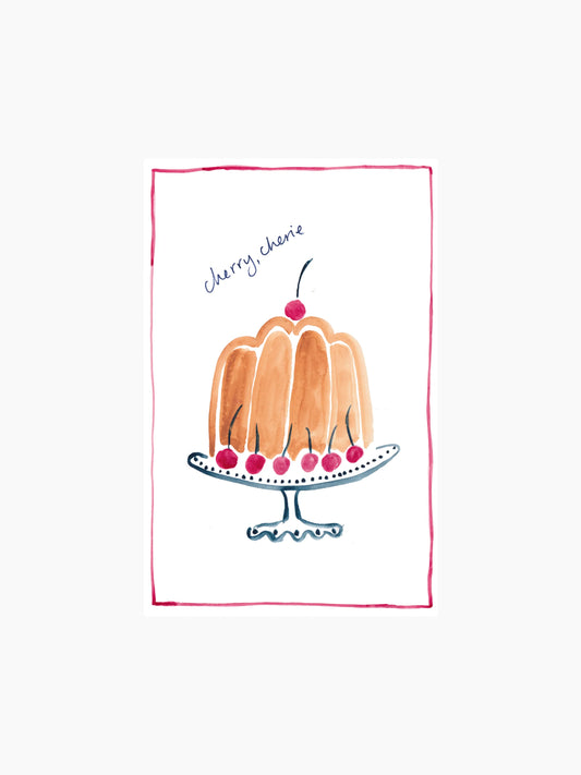 Cherry Cherie Tea Towel