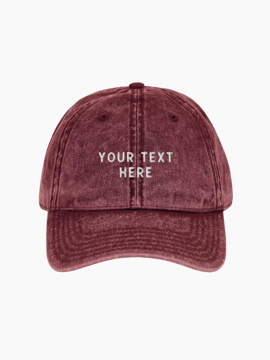 Custom Vintage Cap