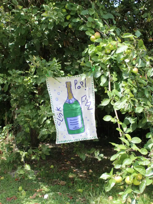 Fizz Linen Tea Towel