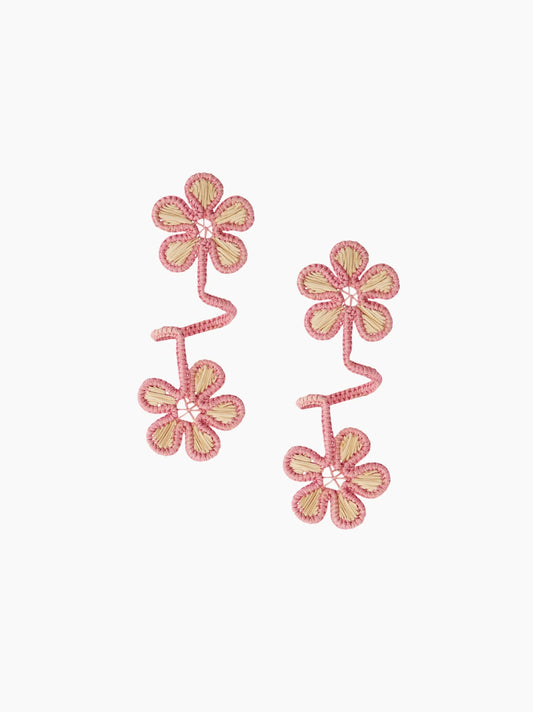 Rolled Flowers Napkin Ring Set