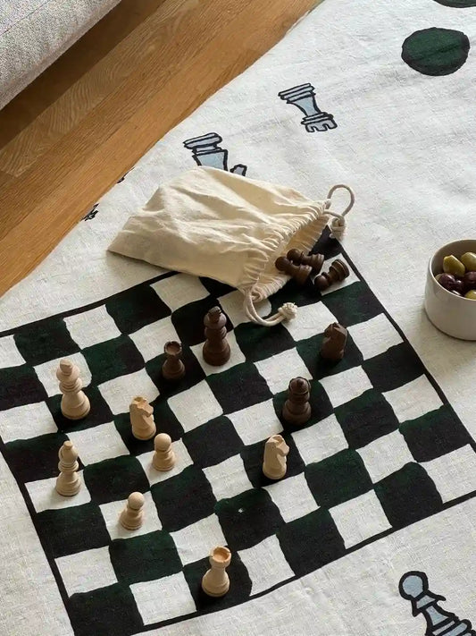 Games Everyday Linen Tablecloth