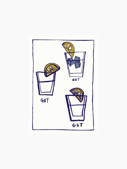 G&T Linen Tea Towel