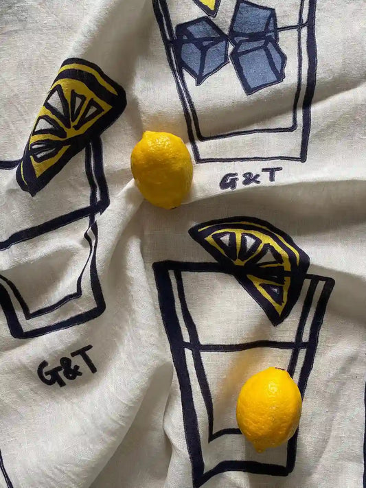G&T Linen Tea Towel