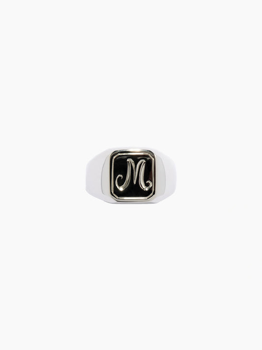 Isolde Emerald Signet Ring