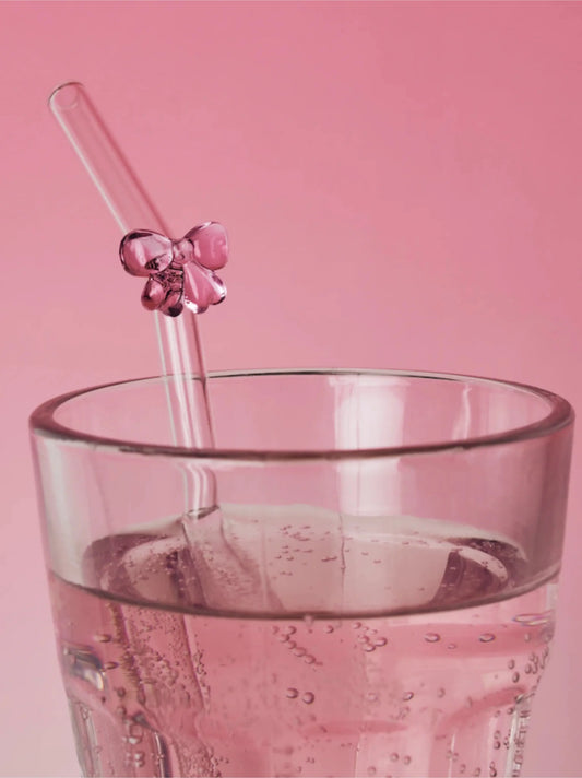 Bow Straws Set of Four