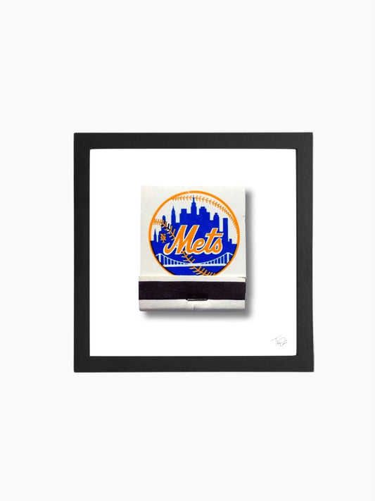 New York Mets Matchbook Print