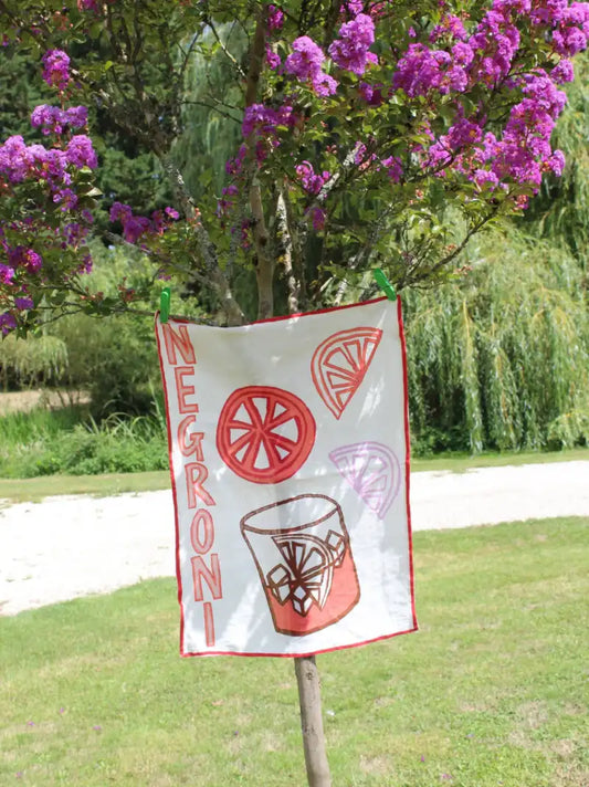 Negroni Linen Linen Tea Towel