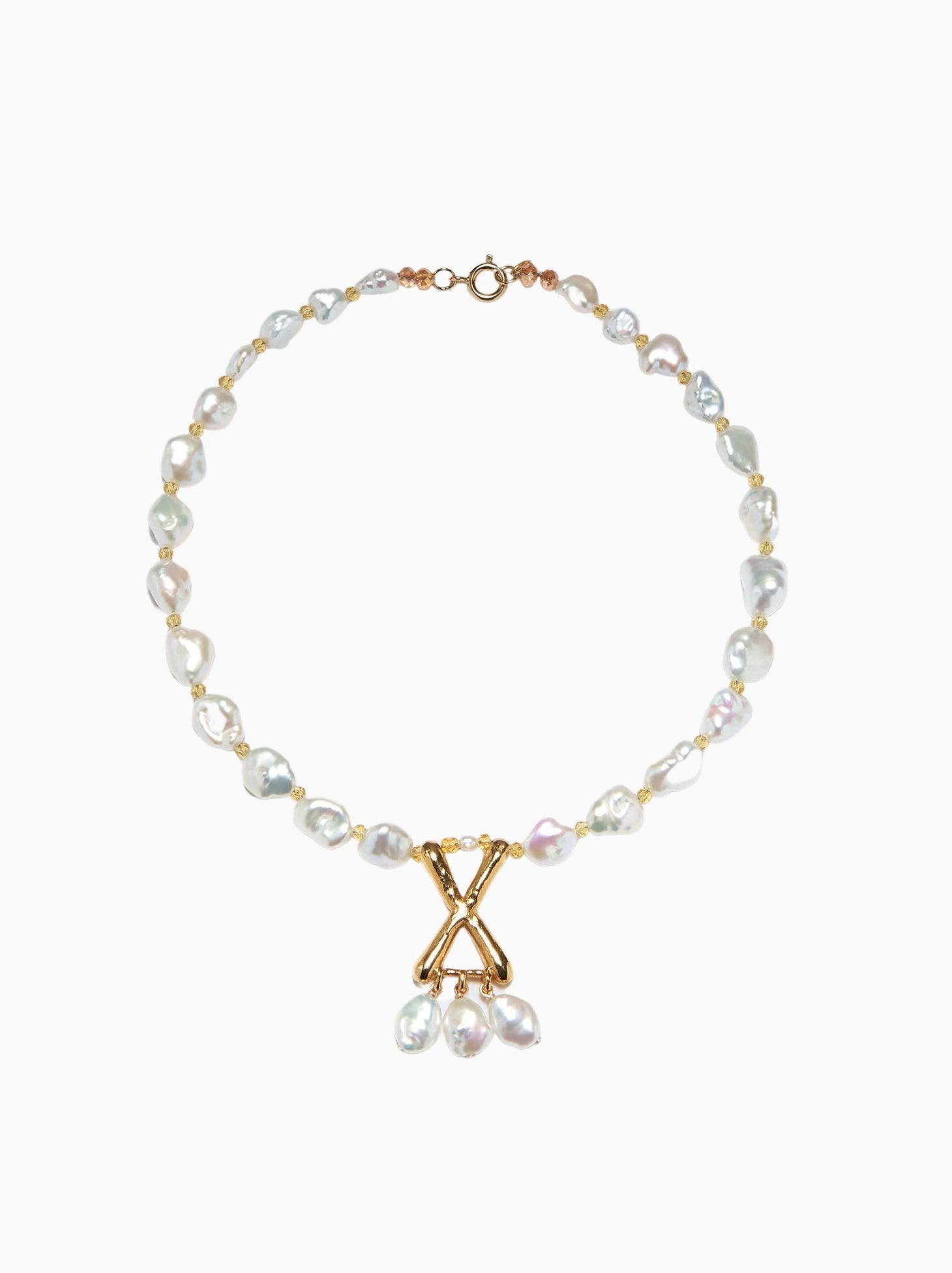 Pearl Letter Necklace