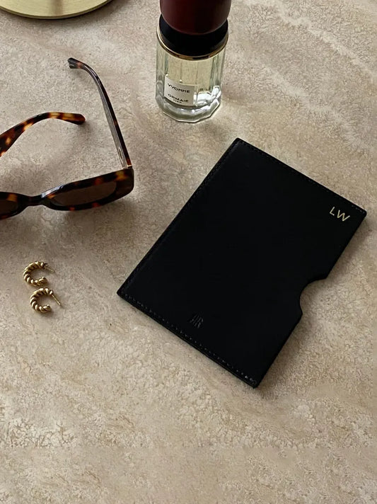 Personalised Leather Passport Holder